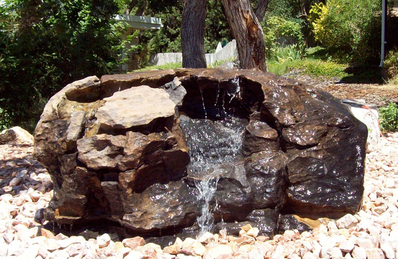 Natural Rock Fountains