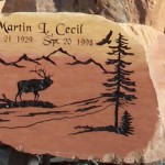 Price is $350 to $500 for a headstone similar in size to this one.
