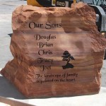 Additional $600 for Back side of Parrish Headstone.