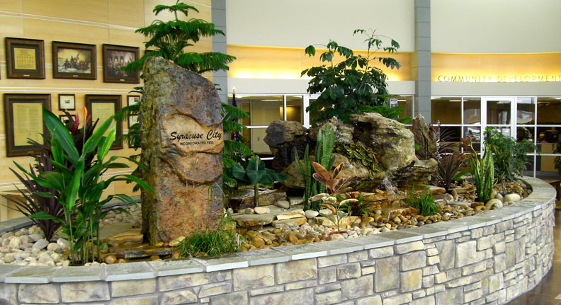 Natural Rock Water Fountain Design