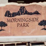 Morningside Park Rock Sign