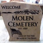 Cemetery Welcome Sign
