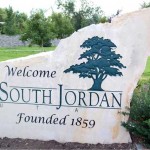 South Jordan Welcome Sign