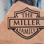 Miller Family Shield in Stone