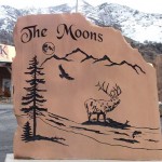 Elk Scene in Stone