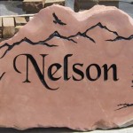 Personalized Rock Name Engraving
