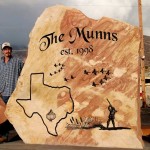 Extra Large Rock Name Sign