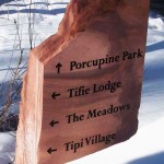 Tifie Ranch Directional Sign