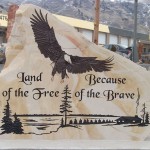 Flagpole Base Address Rock 5