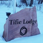 Flagpole Bases as Stone Monument Signs 1