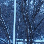 Flagpole Bases as Stone Monument Signs 2