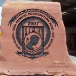Flagpole Bases as Stone Monument Signs 5