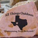 Flagpole Bases as Stone Monument Signs 6