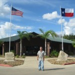Flagpole Bases as Stone Monument Signs 7
