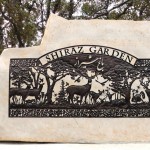 Flagpole Bases as Stone Monument Signs 8