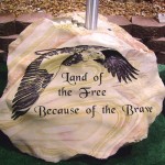 Residential Flag Pole Base