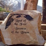 Residential Flag Pole Base 1