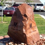 Rock Fountain Sign 2