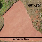 Rock Sign Blank 40x30