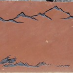 Rock Sign Blank 57x23