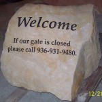 Stone Monument Signs Business 66